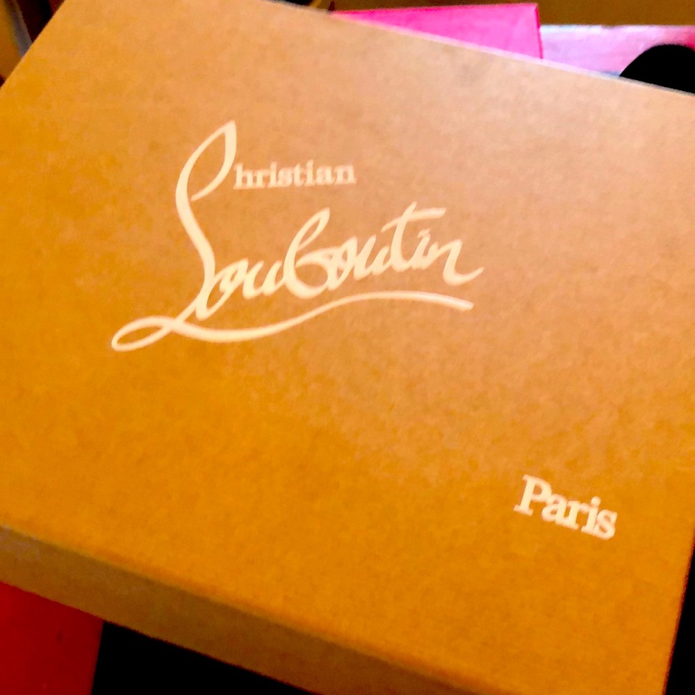 Christian louboutin samotresse silver